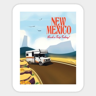 New Mexico travel poster Sticker